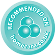Recommended on homecare.co.uk